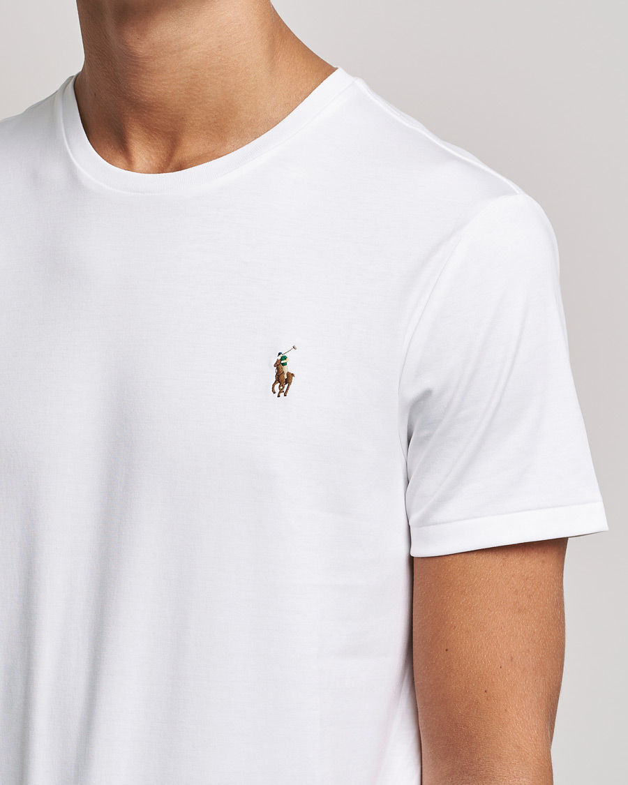 Polo ralph lauren men's white t shirt online