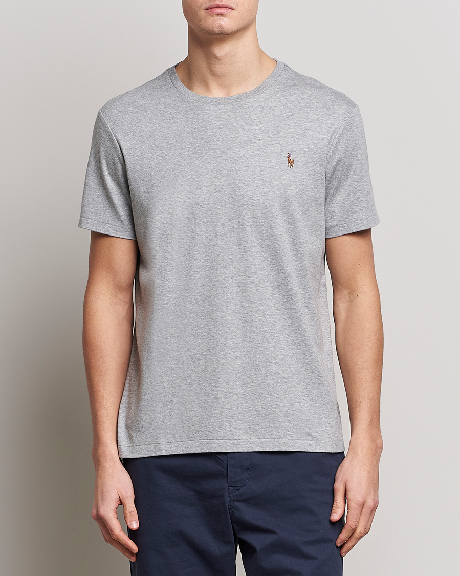 Polo Ralph Lauren Heavyweight Crew Neck T-Shirt Andover Heather at