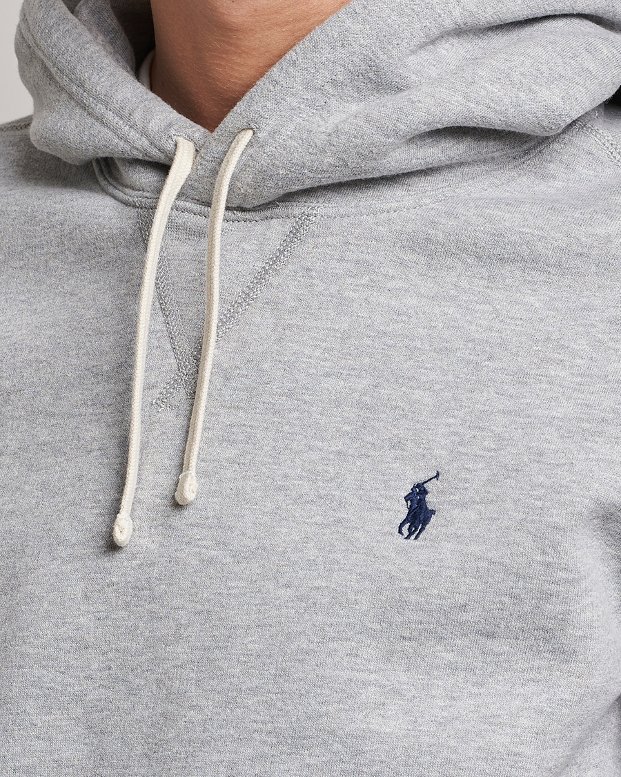 Mens grey on sale ralph lauren hoodie