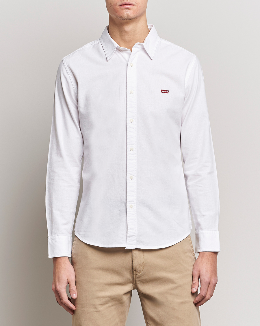 Levis white shop shirt mens