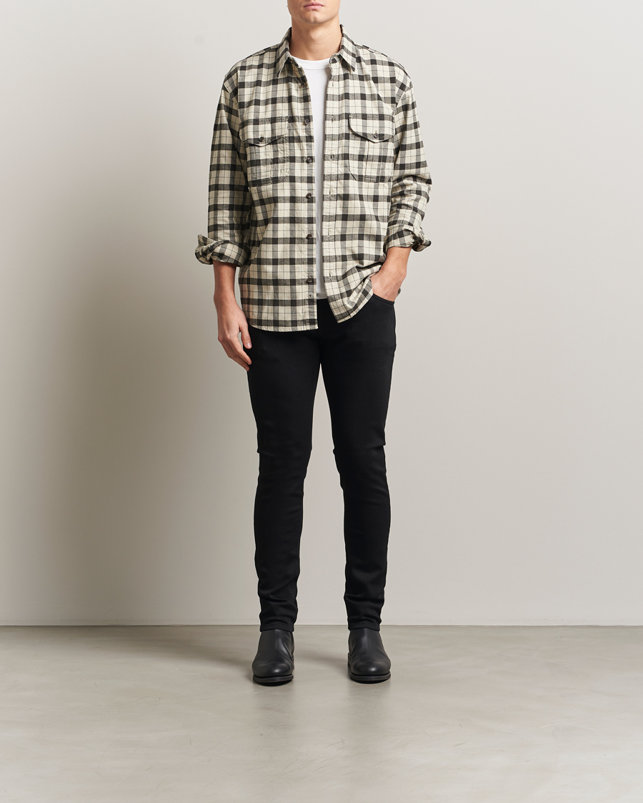 Men | Jeans | Nudie Jeans | Tight Terry Jeans Ever Black