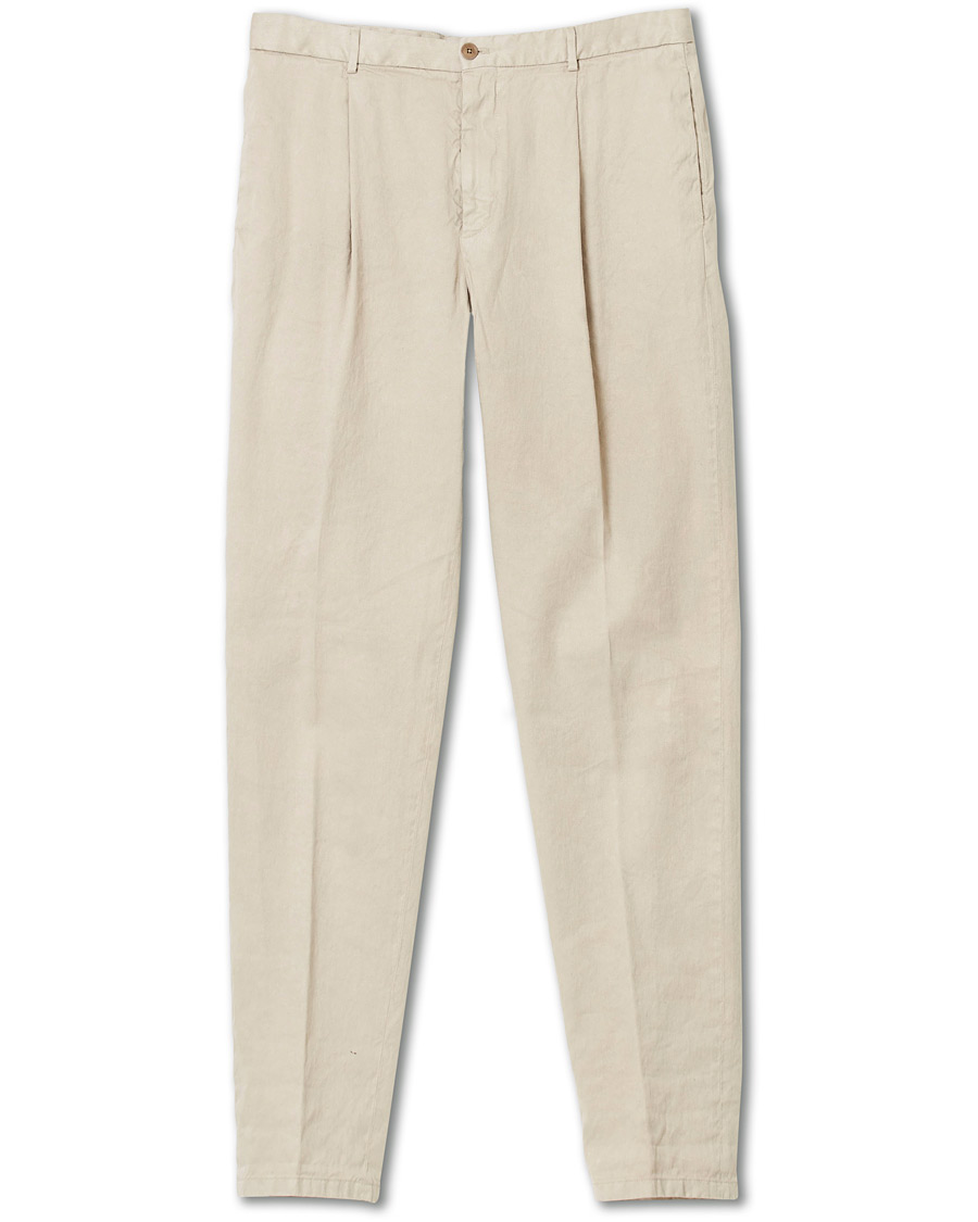 armani linen trousers