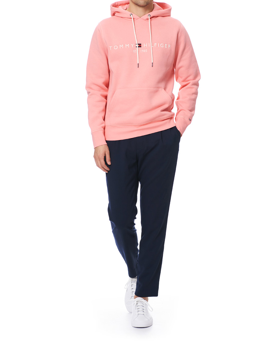 Mens pink cheap tommy hilfiger hoodie