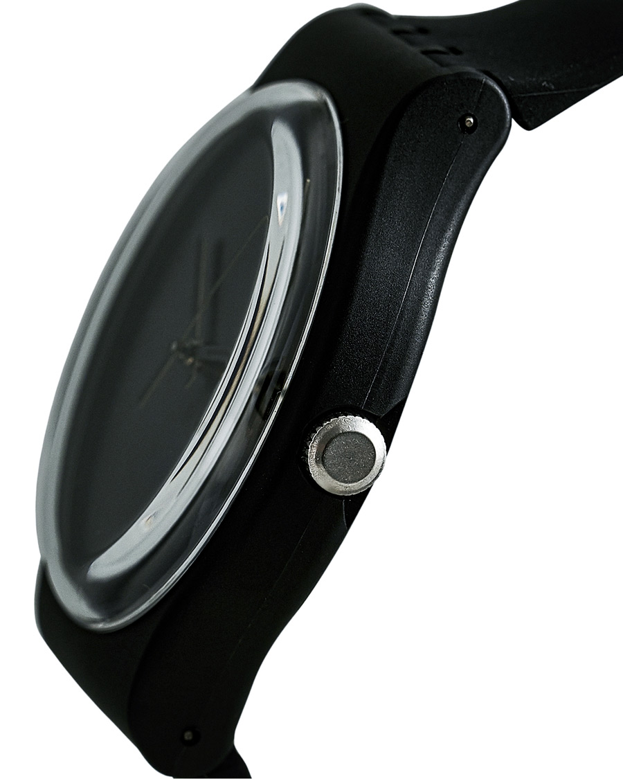 Swatch black rebel top watch