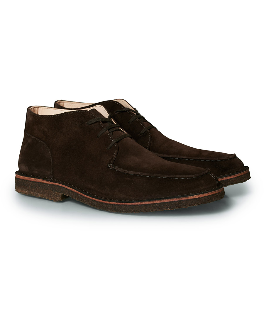 Astorflex Dukeflex Desert Boot Dark Chestnut Suede at CareOfCarl