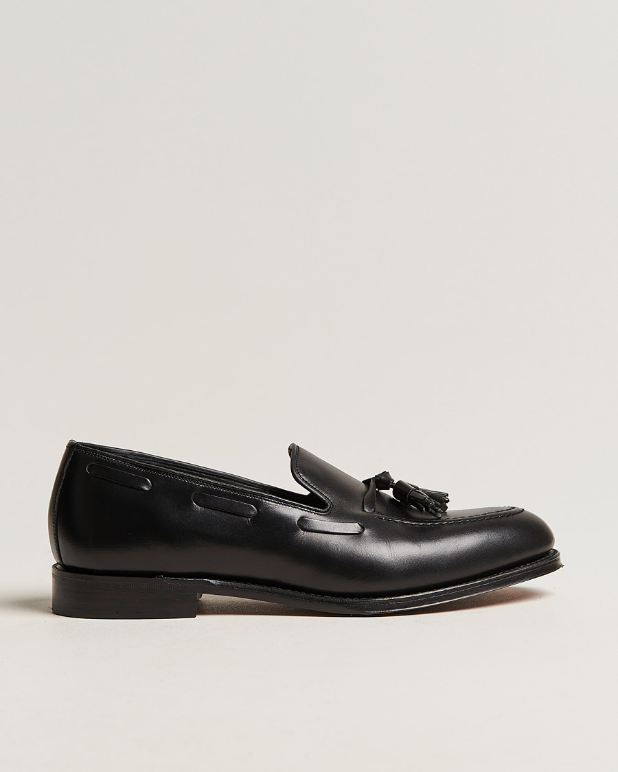 Loake clearance black loafers