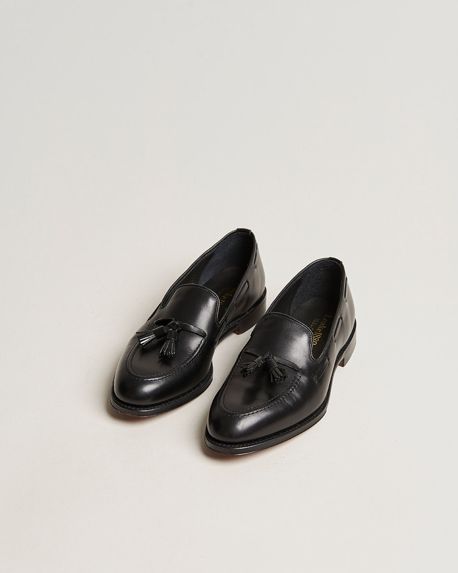 Loake 1880 Hornbeam Eco Penny Loafer Black Calf at CareOfCarl.com