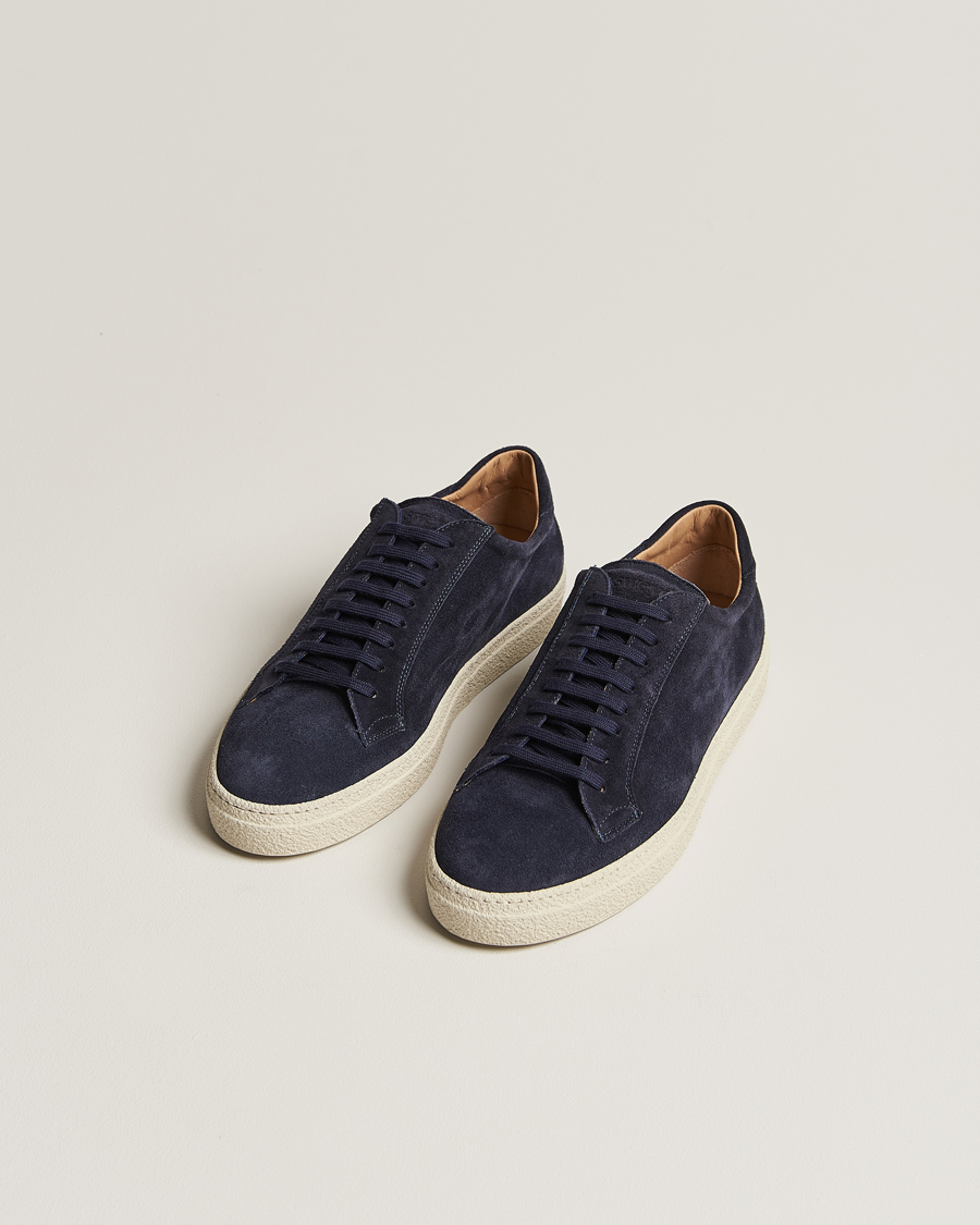 Sweyd 054 Sneakers Seppia Blue Suede at CareOfCarl