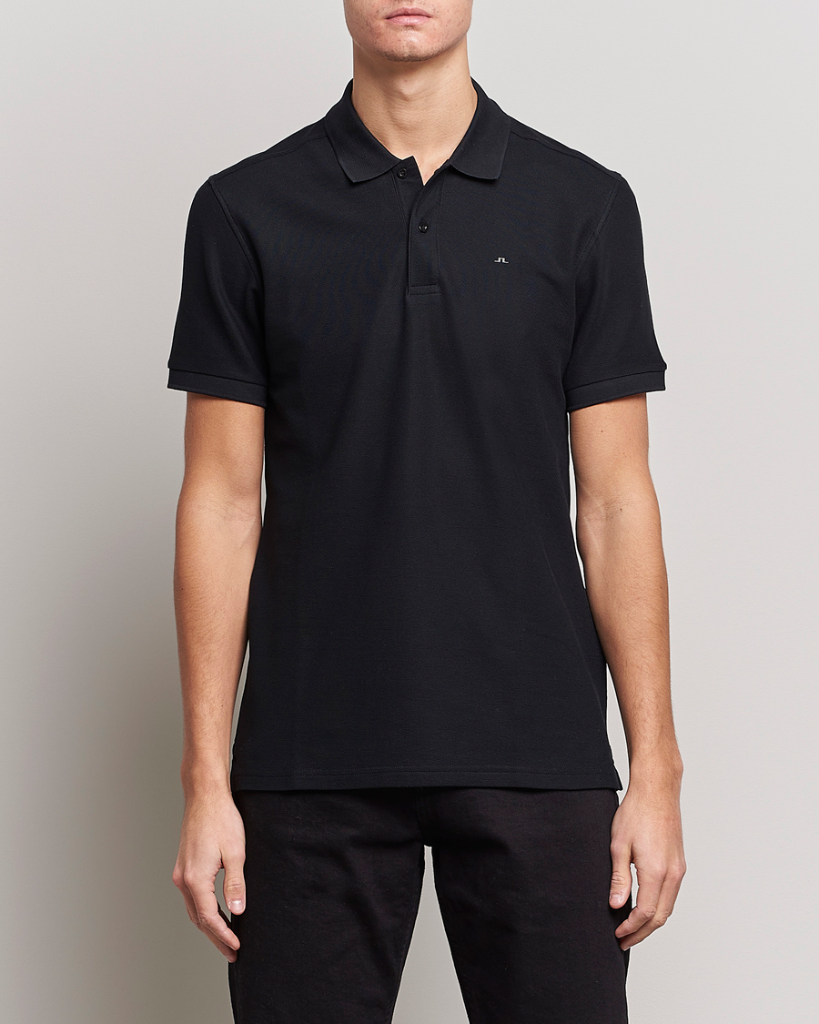 J lindeberg outlet black polo