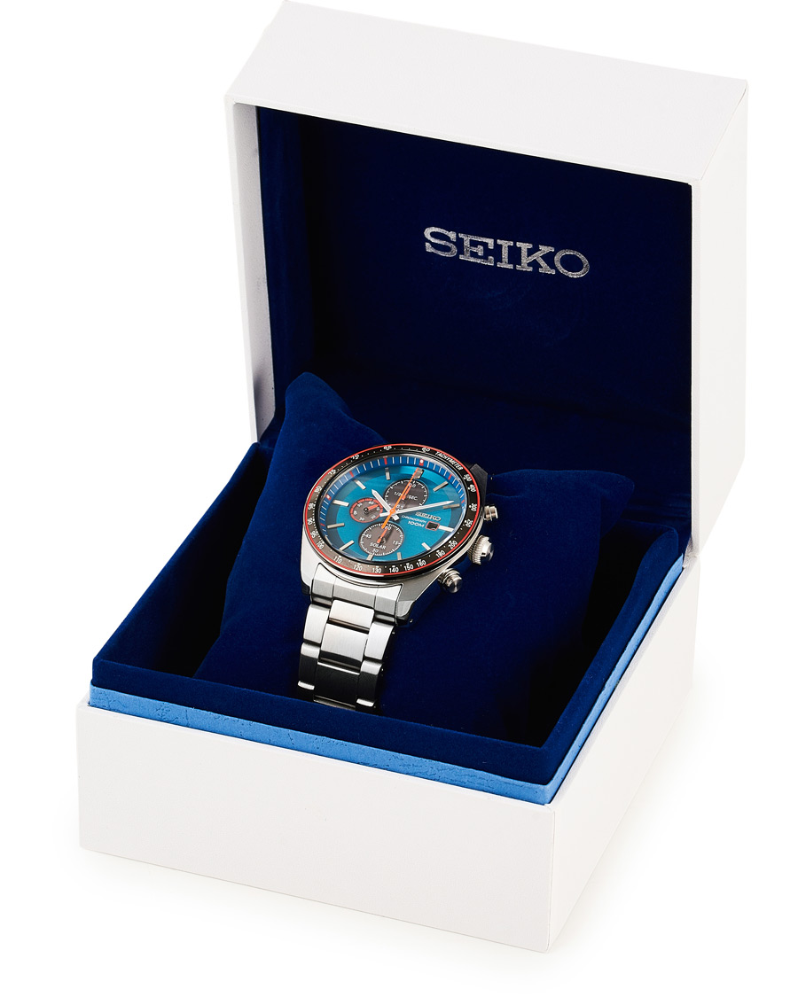 Seiko light clearance blue dial