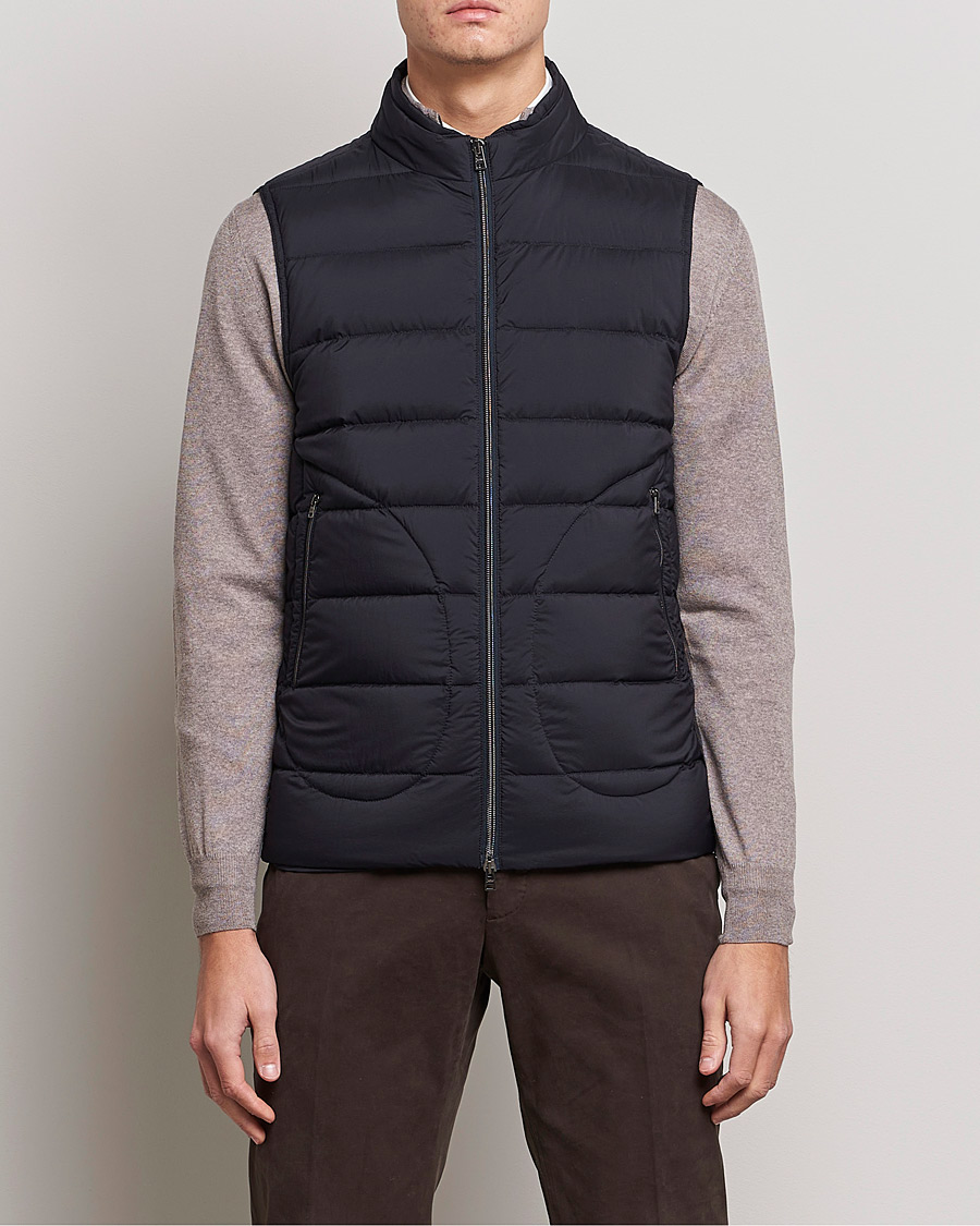 Herno men's down discount vest