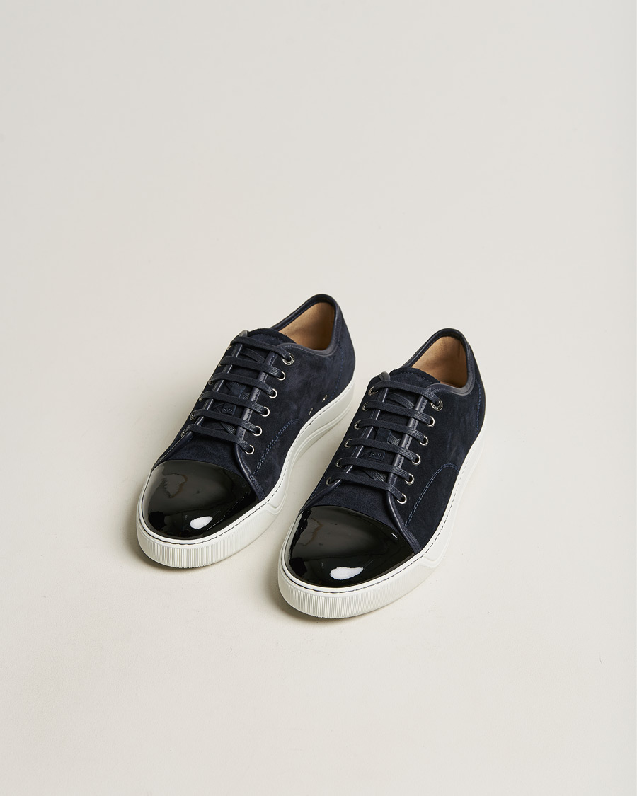 Lanvin patent sales toe trainers