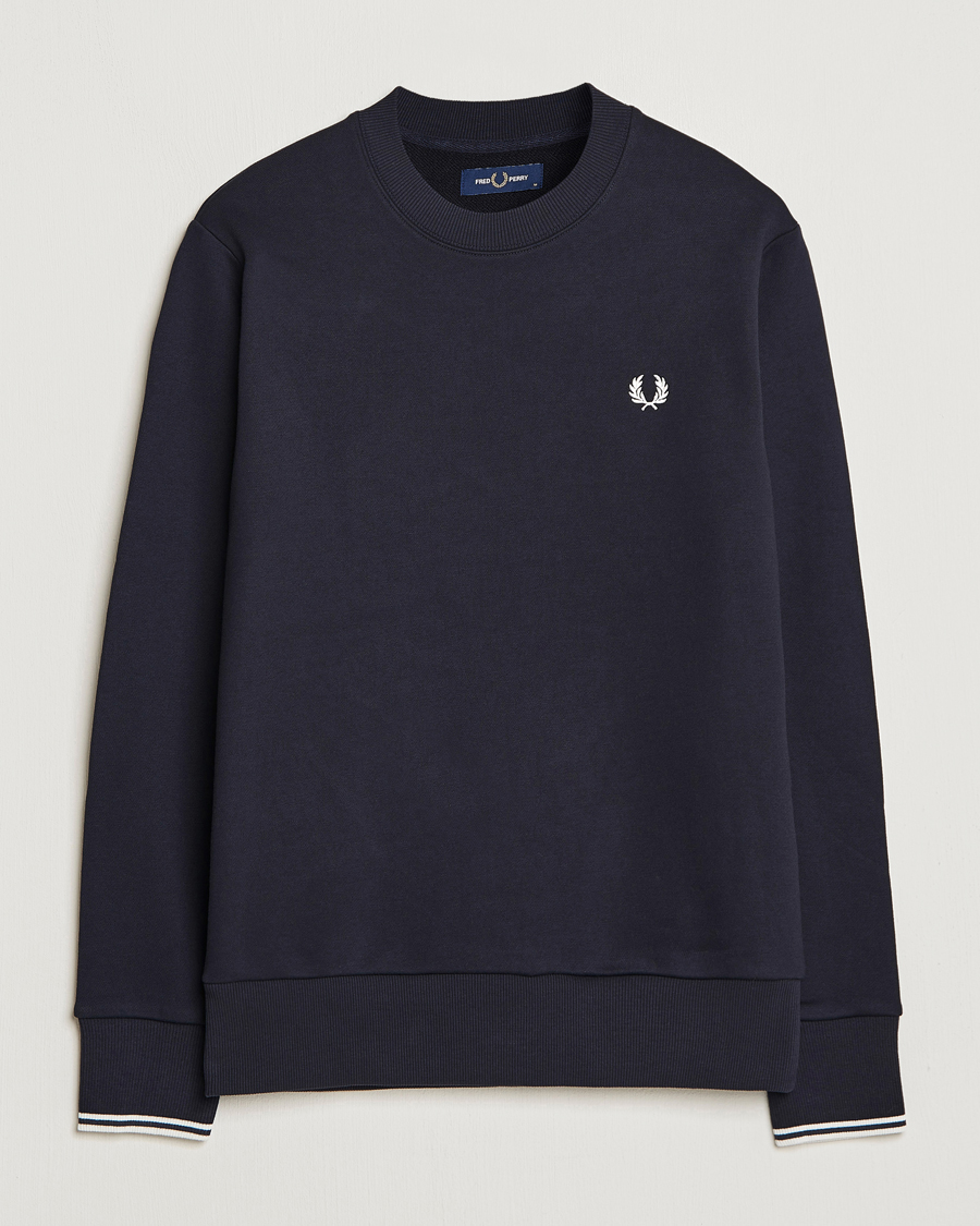 Fred perry 2025 crew neck sweatshirt