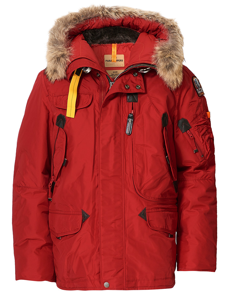 Red sale parajumper coat