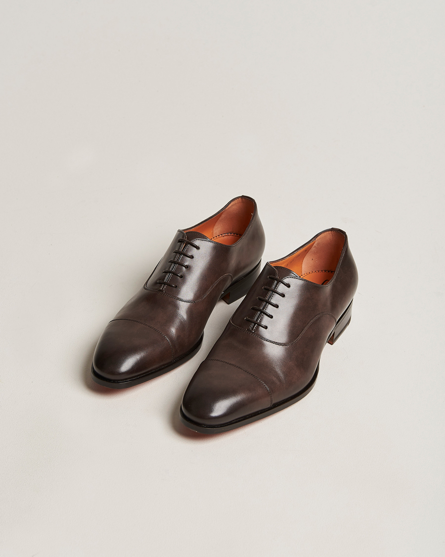 Loake 1880 Aldwych Oxford Mahogany Burnished Calf at CareOfCarl.com