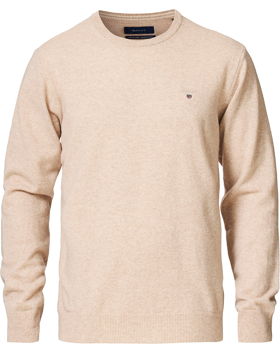 Gant superfine lambswool 2025 crew neck merino