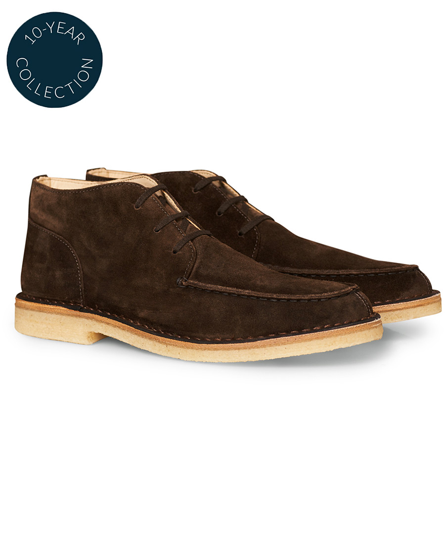 Astorflex Dukeflex Chukka Boot Dark Brown Suede at CareOfCarl