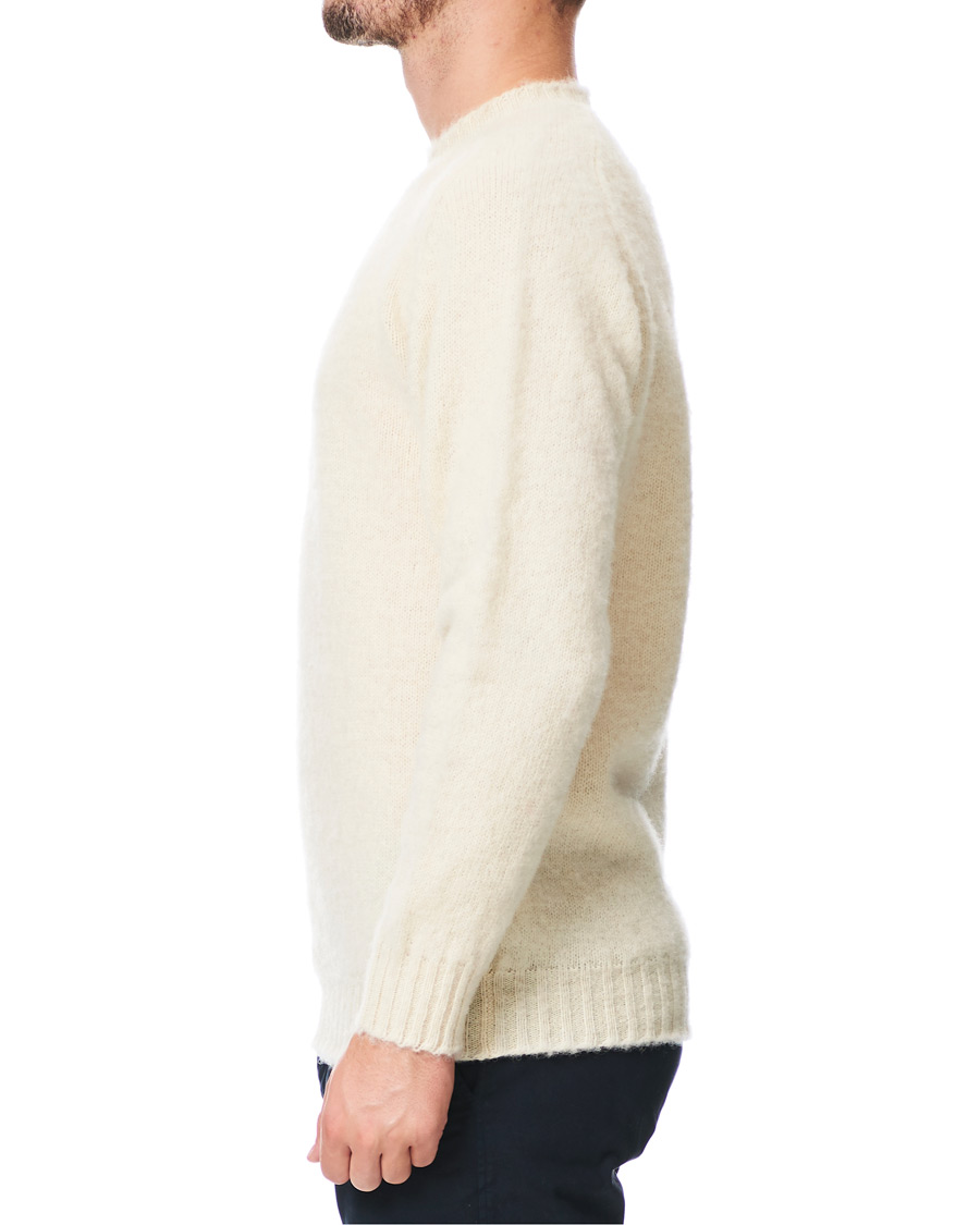 White shaggy clearance sweater