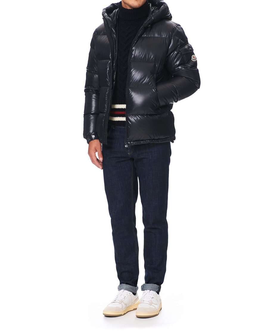 moncler ecrins gloss down jacket black