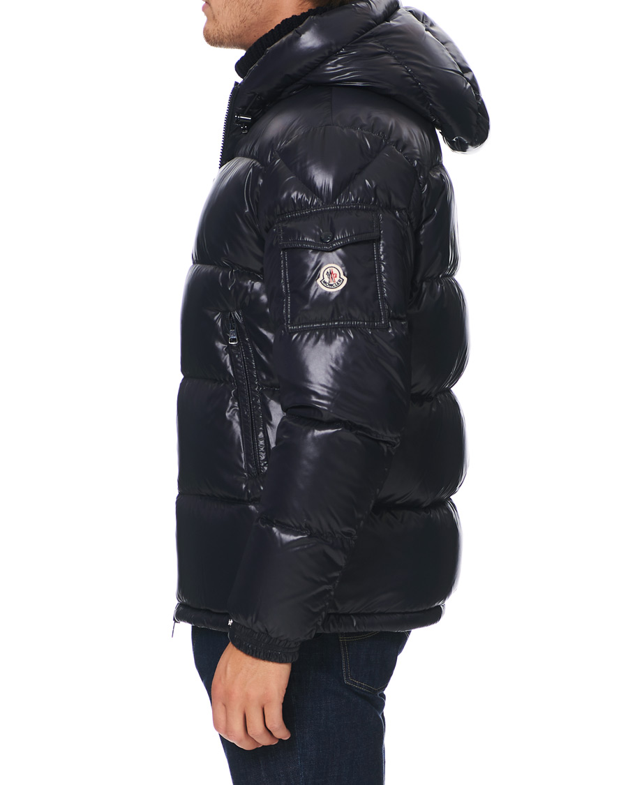 moncler ecrins gloss down jacket navy