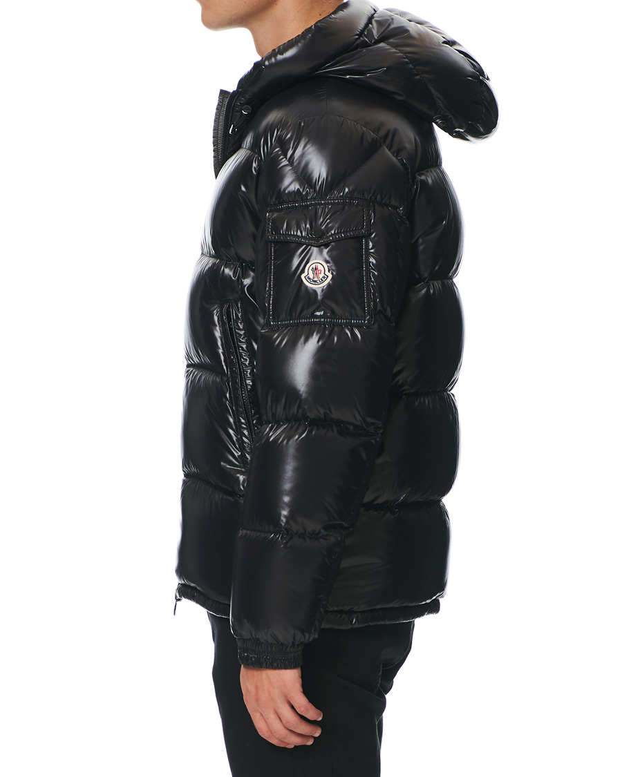 moncler ecrins gloss down jacket black