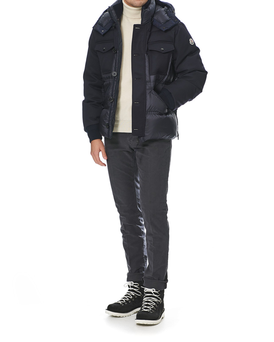 moncler longline jacket