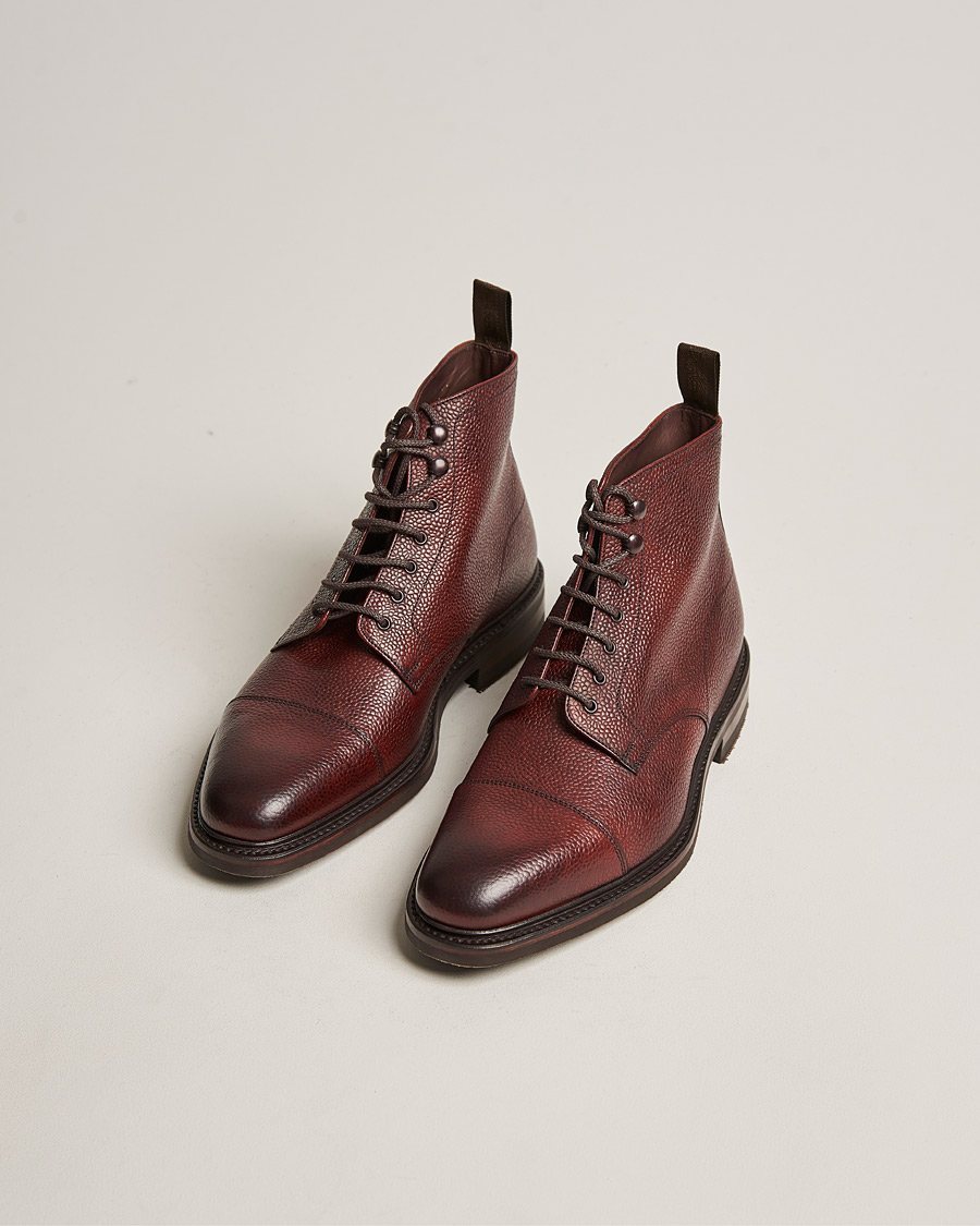 Loake hot sale oxblood boots