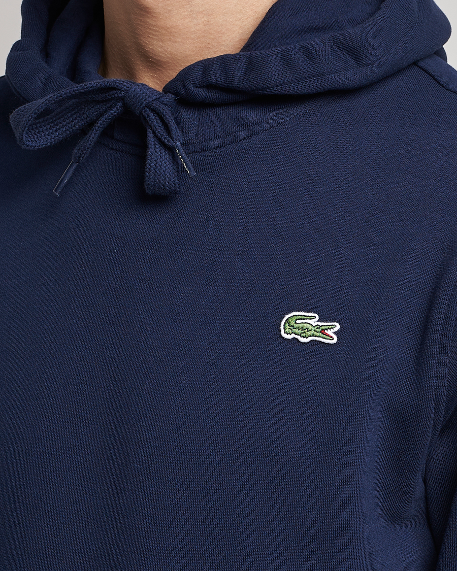 Lacoste Hoodie Navy Blue At CareOfCarl.com