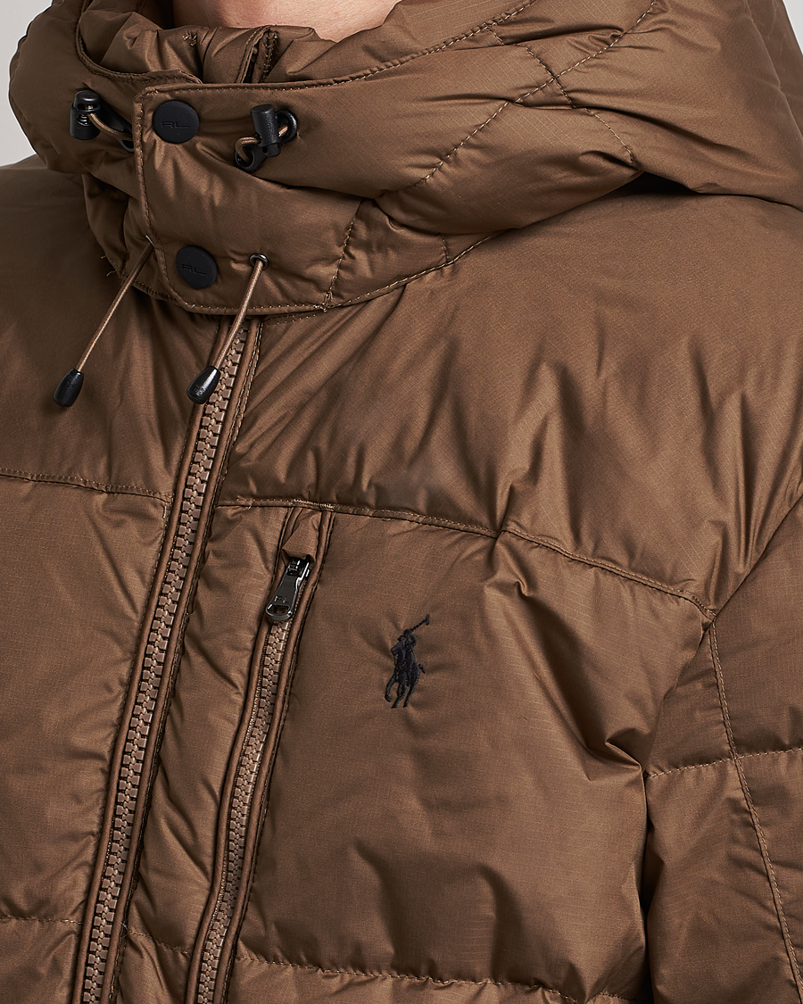 Polo Ralph Lauren El Cap Down Jacket Dark Taupe at CareOfCarl