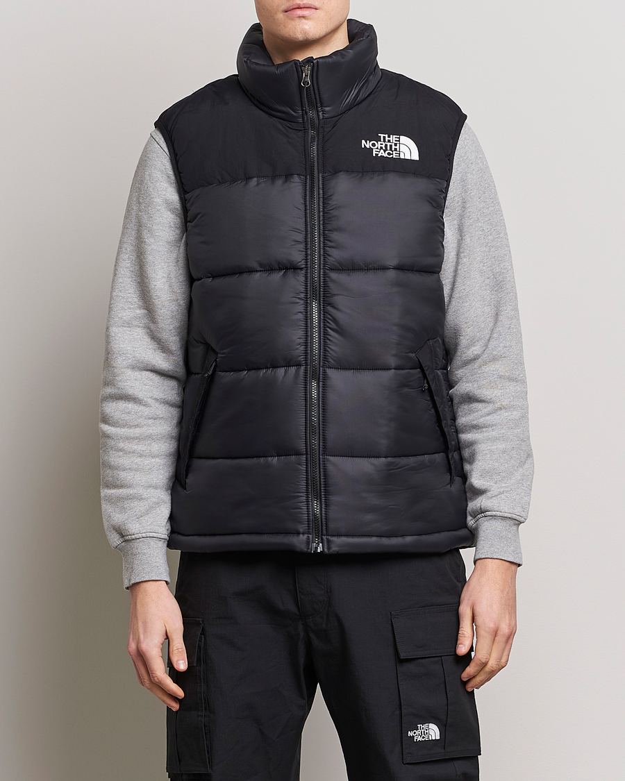 North face nuptse outlet vest black