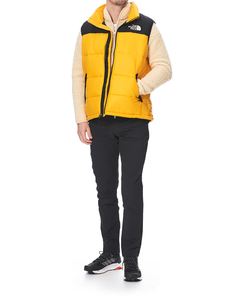 Gold north face clearance vest