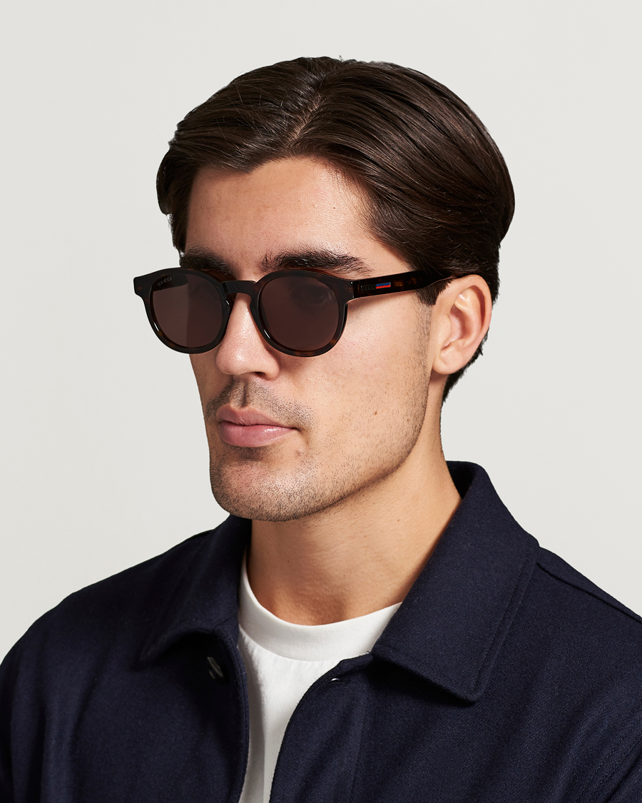 Gucci Havana Round Sunglasses - Walmart.com