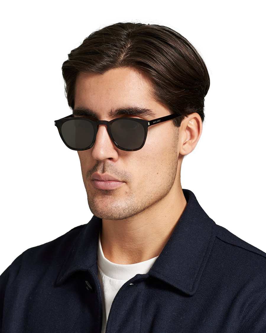 Saint Laurent SL 28 Sunglasses Havana Grey at CareOfCarl