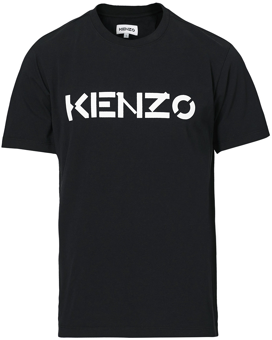 KENZO Logo Classic Crew Neck Tee Black XXL at CareOfCarl