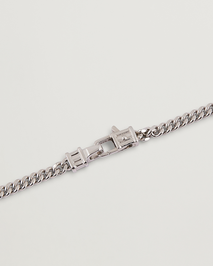 Tom Wood sterling silver Bo Thick chain bracelet