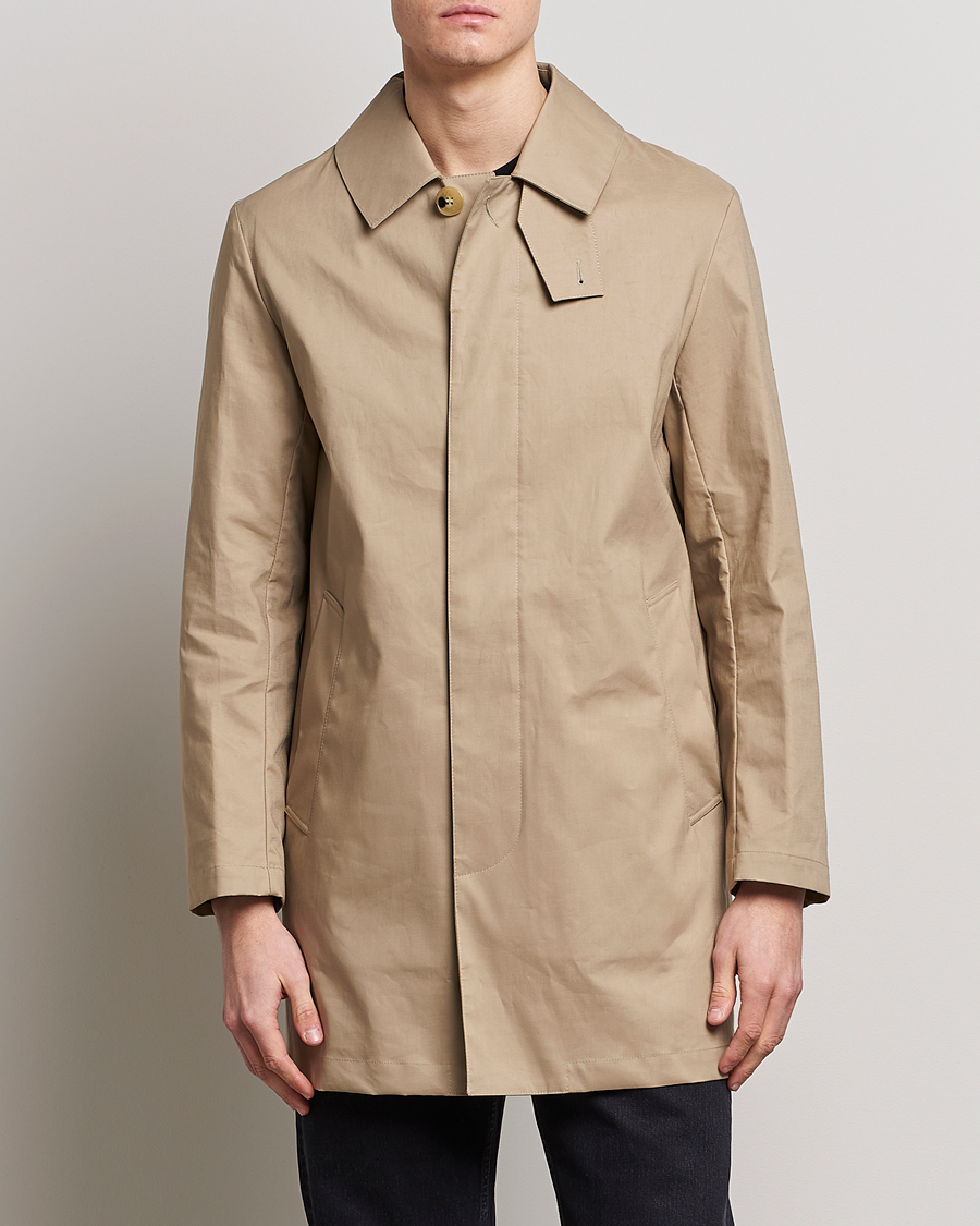 Mackintosh Cambridge Car Coat Fawn at CareOfCarl