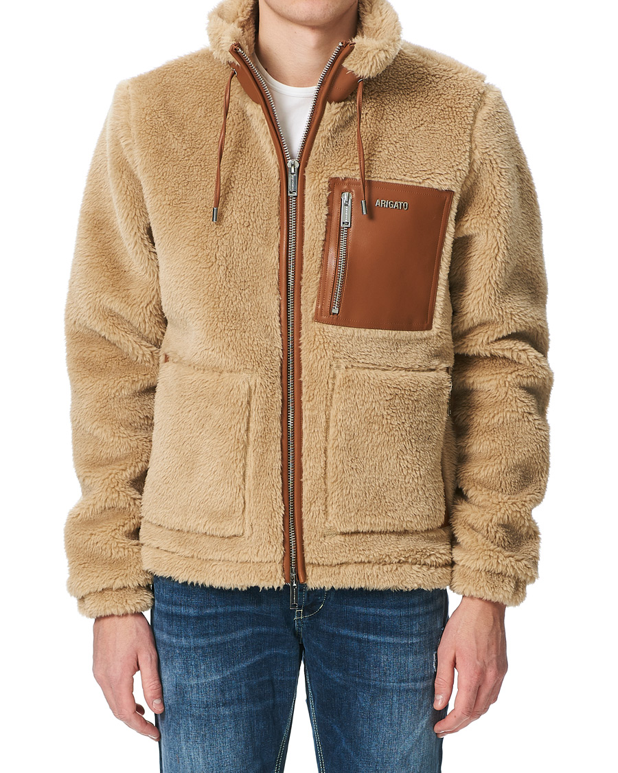 Axel Arigato Mica Jacket Beige at CareOfCarl