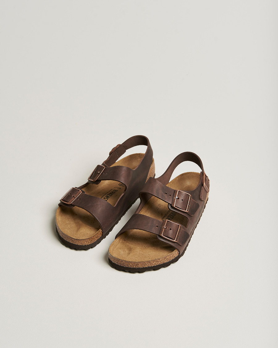 BIRKENSTOCK Milano Classic Footbed Habana Oiled Leather at
