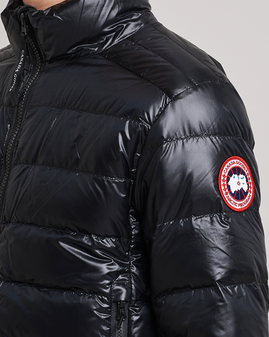 Leather canada sales goose jacket