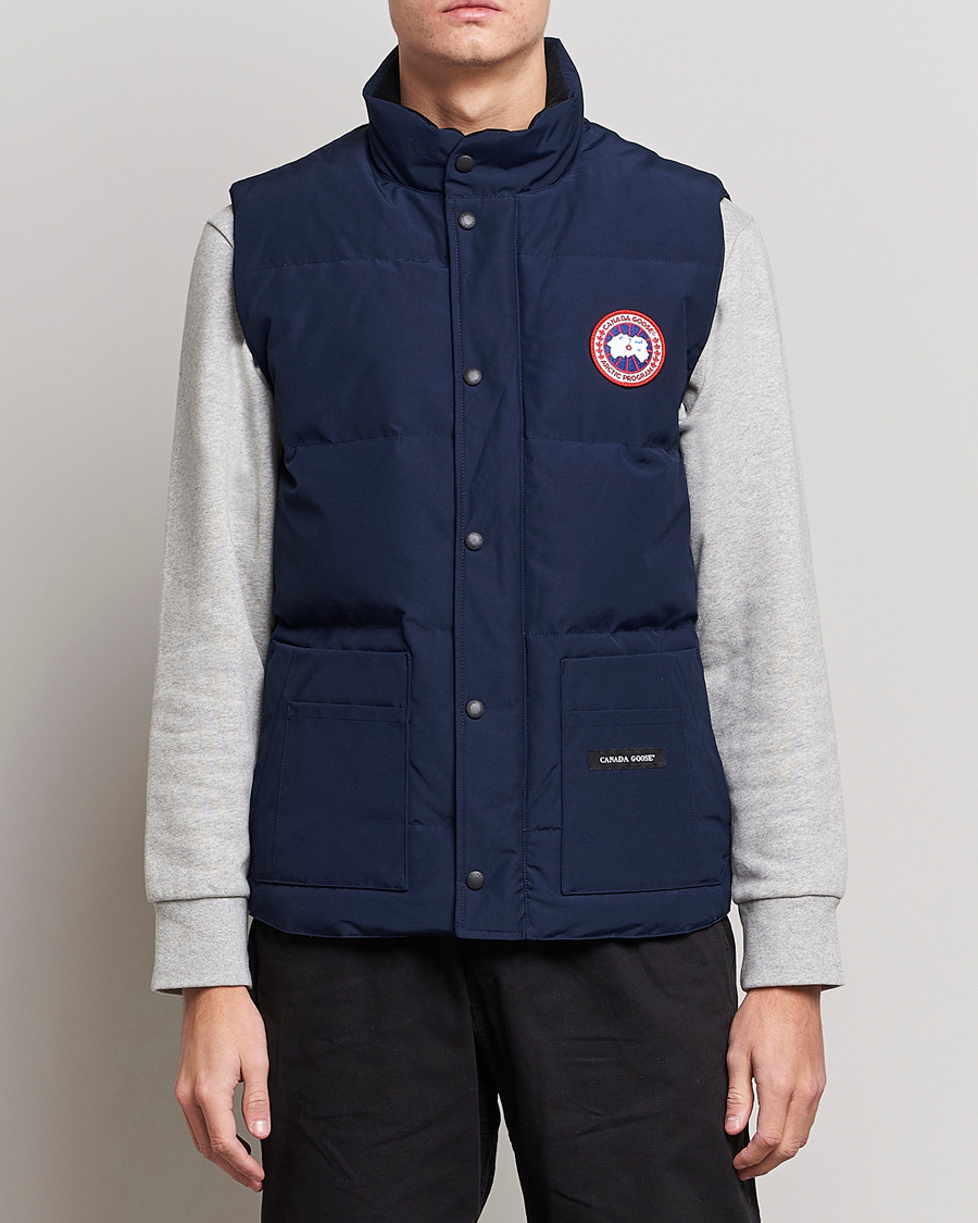 Canada goose vest clearance vs