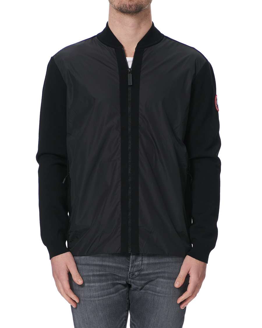 Canada Goose Windbridge Full Zip Sweater Black at CareOfCarl