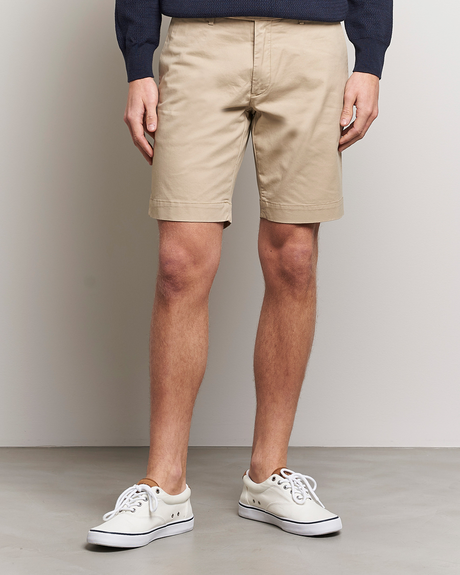 Polo Ralph Lauren Tailored Slim Fit Shorts Khaki at