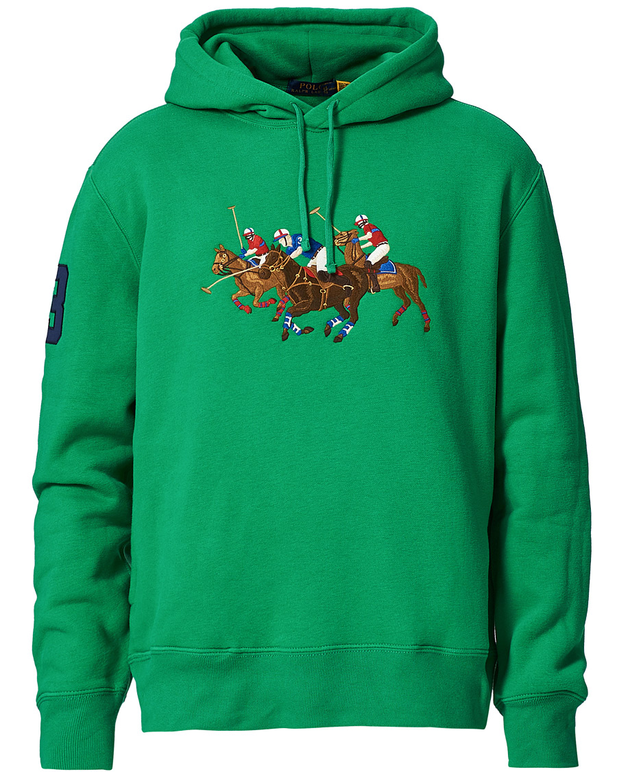 polo ralph lauren match fleece hoodie