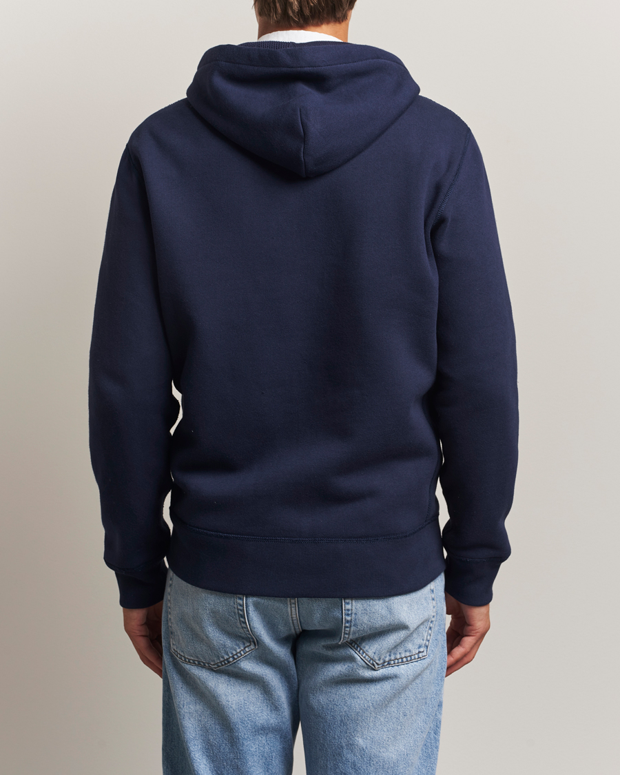 Men | Sweaters & Knitwear | Polo Ralph Lauren | Athletic Fleece Full-Zip Hoodie Cruise Navy