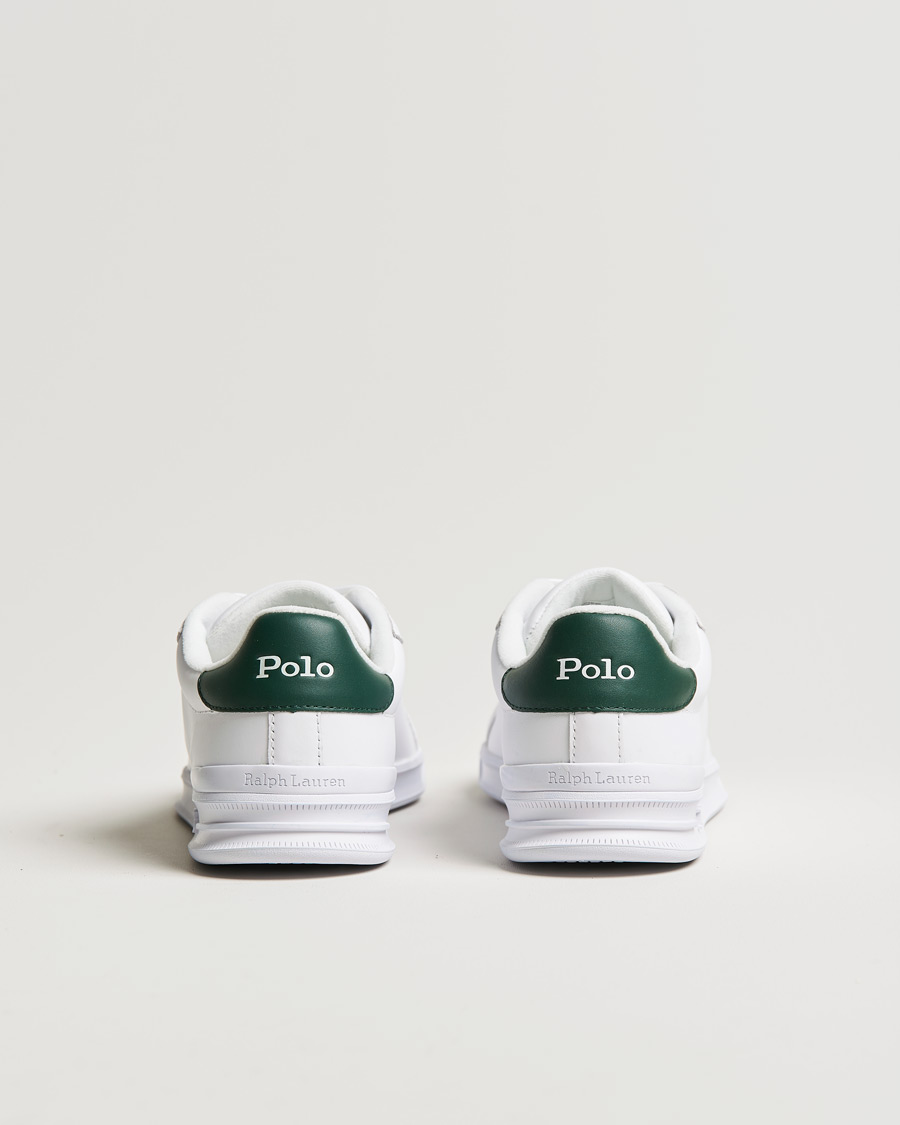 Polo Ralph Lauren Heritage Court Sneaker White/College Green at CareOfCarl.