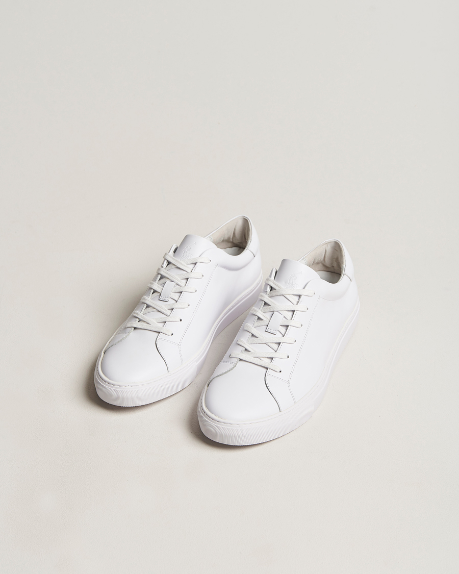 Polo ralph lauren jermain leather sneaker best sale