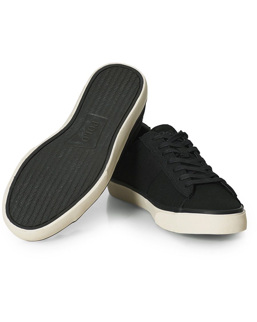 Polo Ralph Lauren Sayer Canvas Sneaker Black at CareOfCarl