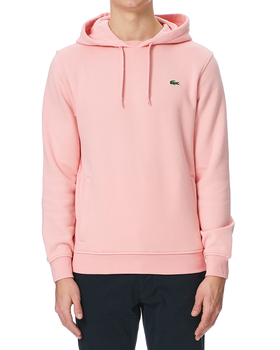 Lacoste pink cheap hoodie