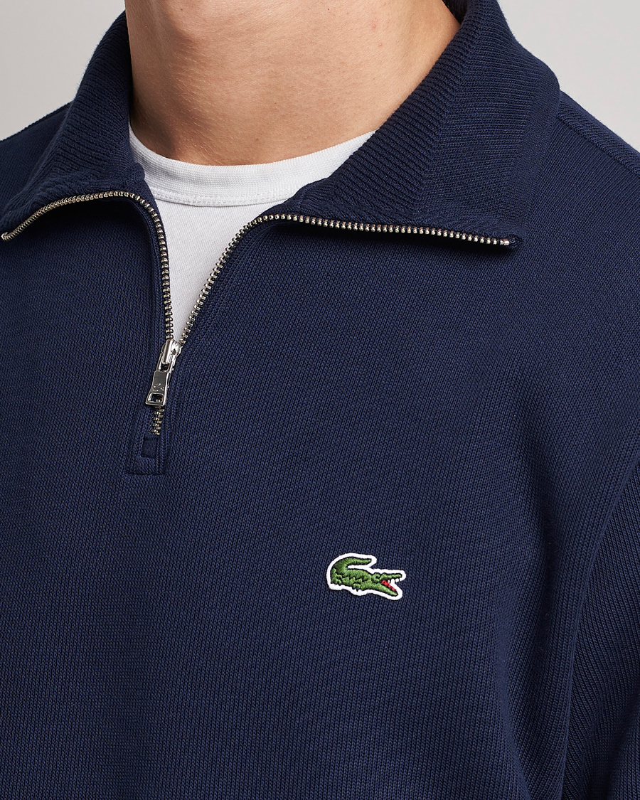 Lacoste half best sale zip pullover