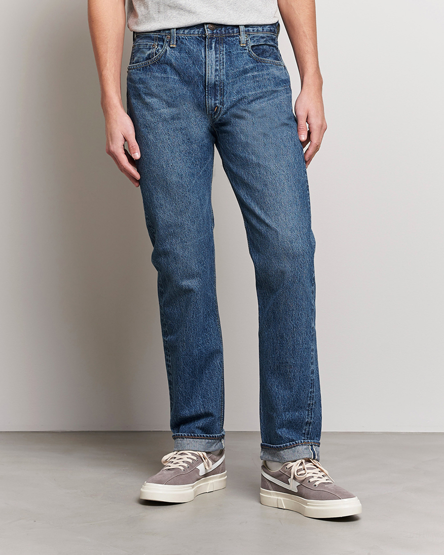 orSlow Straight Fit 105 Selvedge Jeans 2 Year Wash at CareOfCarl.com